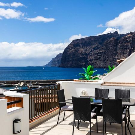 Ocean Panorama - 3 Ac Bedrooms, Private Garage, New Pool, 2 Bathrooms, Tv Channels Acantilado de los Gigantes Luaran gambar