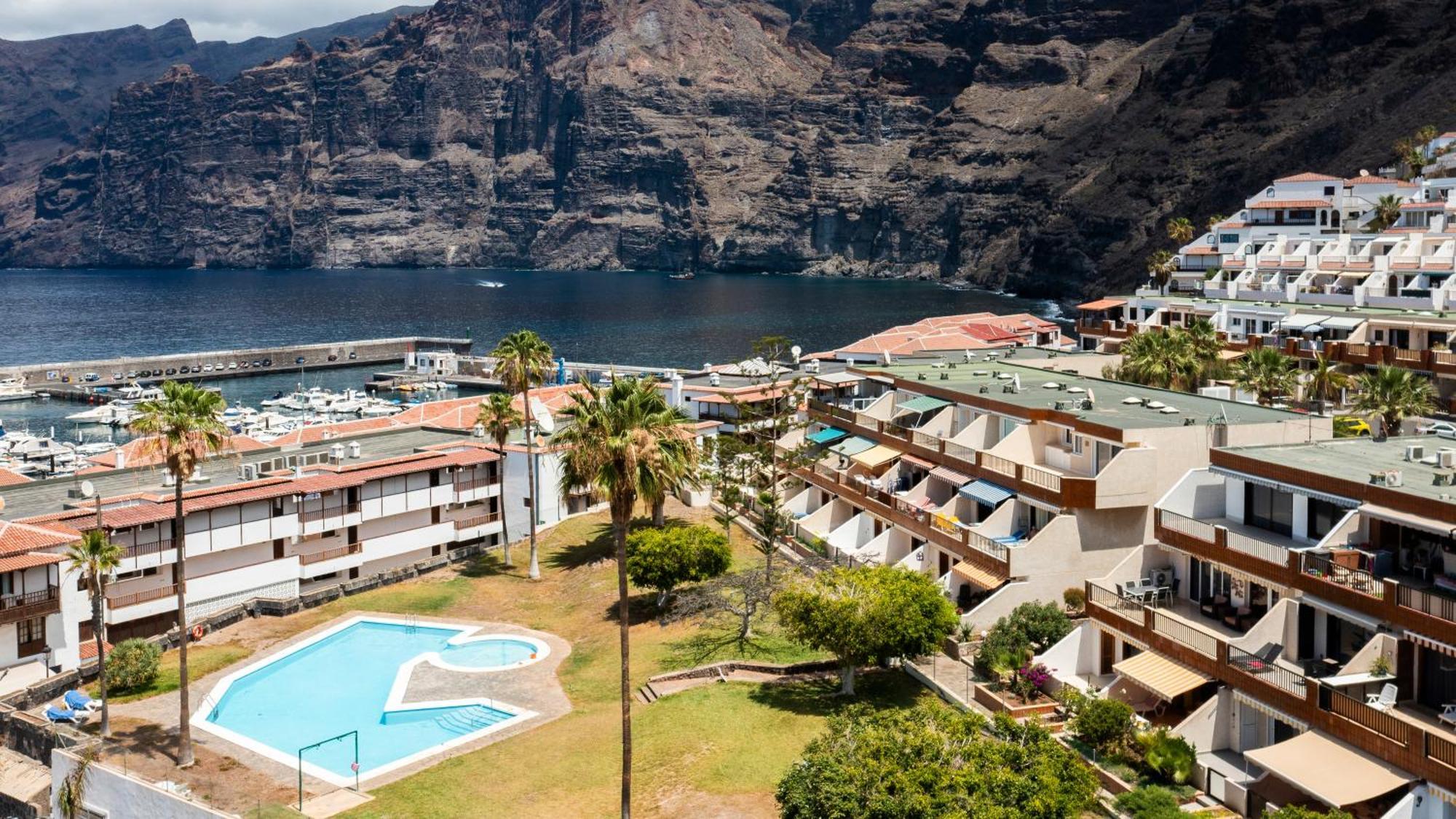 Ocean Panorama - 3 Ac Bedrooms, Private Garage, New Pool, 2 Bathrooms, Tv Channels Acantilado de los Gigantes Luaran gambar